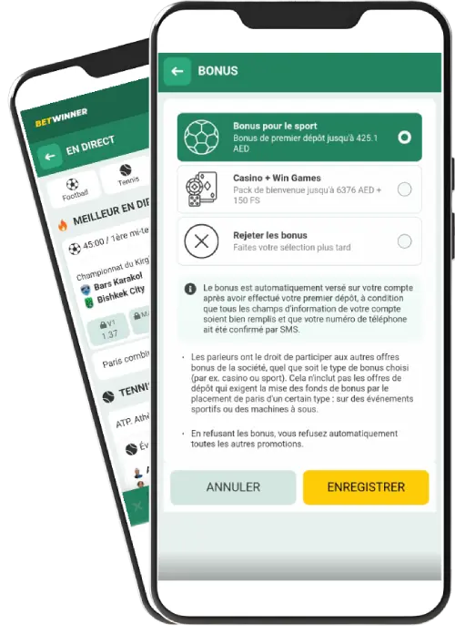 Déclencher le code lors de ton inscription Betwinner RDC