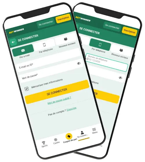 Parier sur iPhone avec Betwinner pour iOS