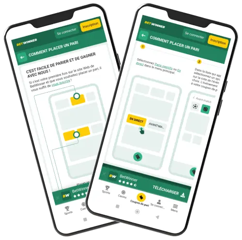 Comment faire ton premier pari sur Betwinner